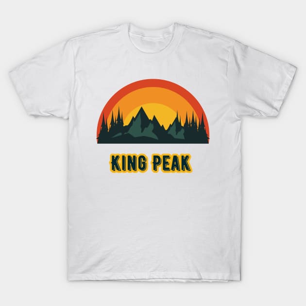 King Peak T-Shirt by Canada Cities